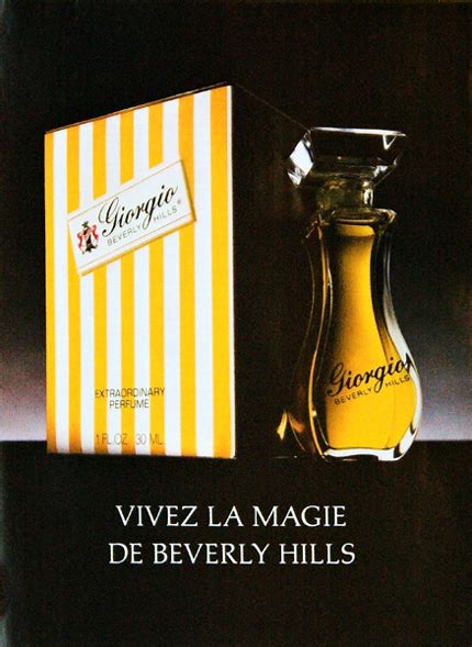 giorgio beverly hills perfume 1981.